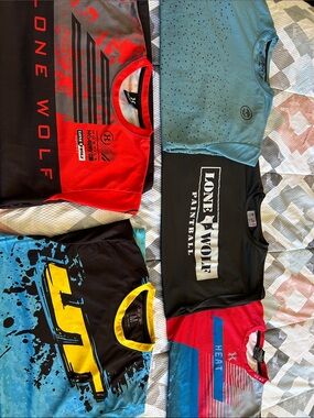 HK Army / Lone Wolf / JT / Infamous Paintball Tee with White Logo